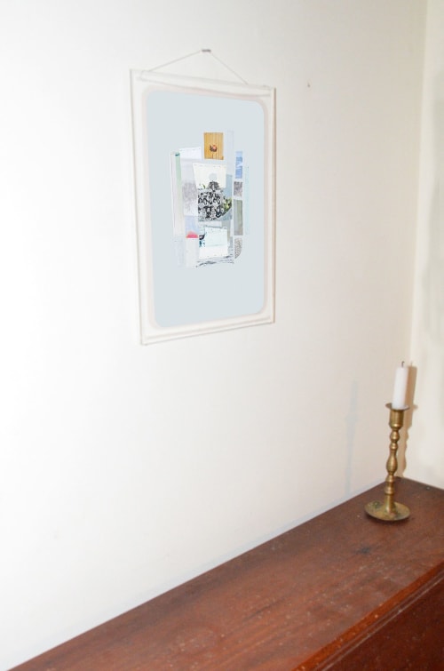 Children Hand Sewn Collage | Mixed Media by Linden Eller