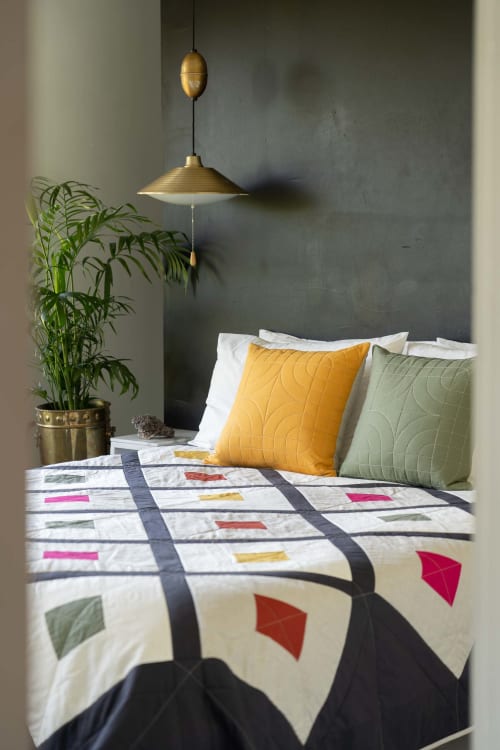 Bangkok Pillow - Army Green | Pillows by Vacilando Studios
