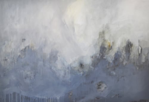 Quarry Series 02 | Oil And Acrylic Painting in Paintings by Lisa Ochowycz