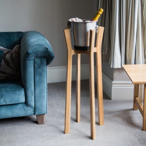 Wine and champagne bucket stand | Serveware by Majid Lavasani