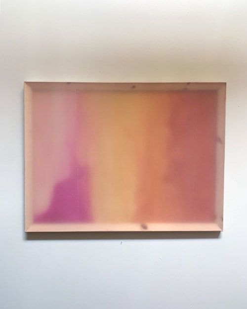 'glow (honey kisses)' | Paintings by caitlin carney