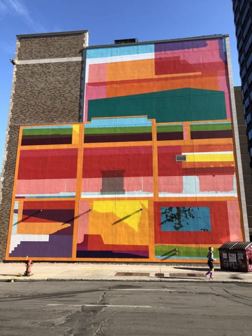 ‘The World Within/Le Monde Intérieur’ | Street Murals by Jason Cantoro