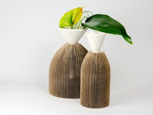 Avvolti | Vase in Vases & Vessels by gumdesign