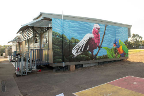 Currans Hill Public School Mural | Murals by Blackbook Ink | Currans Hill Public School in Currans Hill