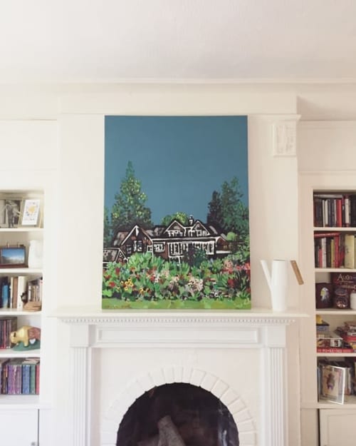 Millet Home Portrait | Paintings by The Small Creative