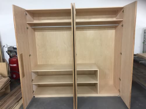 African Zebrawood Wardrobe | Storage by Wooden Imagination