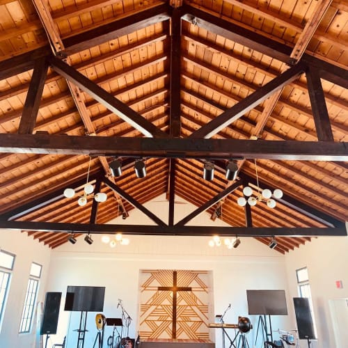 Altar Wood Wall Hanging by Amanda Whitworth seen at Light Church