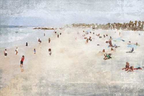 On the Beach | Paintings by Irena Orlov