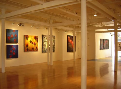 Gallery Installation | Paintings by Adam Shaw Studio | Norwalk in Norwalk