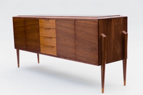 Modern Credenza By Evan Berding Custom Furniture Woodwork Seen