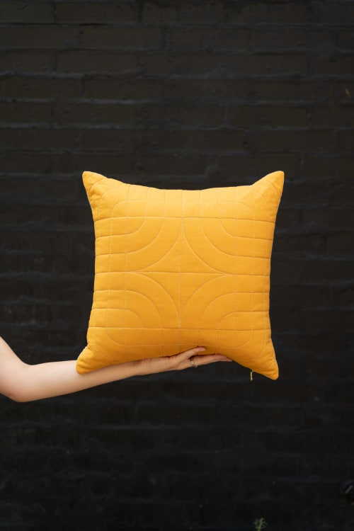 Bangkok Pillow - Yarrow | Pillows by Vacilando Studios