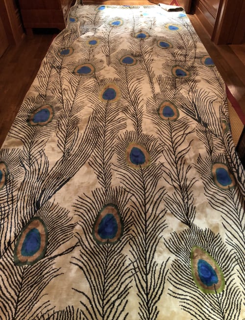 Peacock Rug | Rugs by Candice Kaye Design