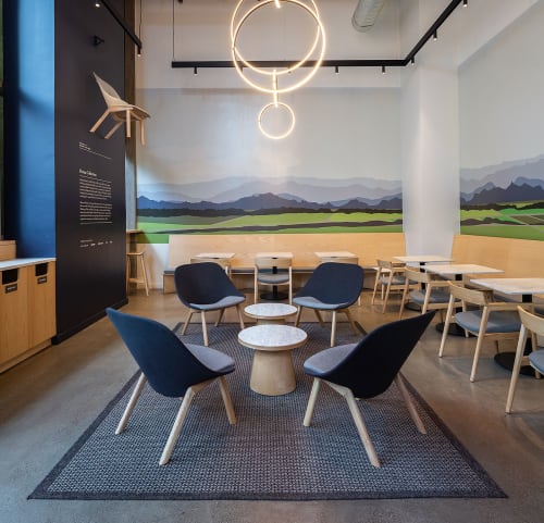 Penna Lounge | Chairs by Memo Furniture | Fulcrum Café in Seattle