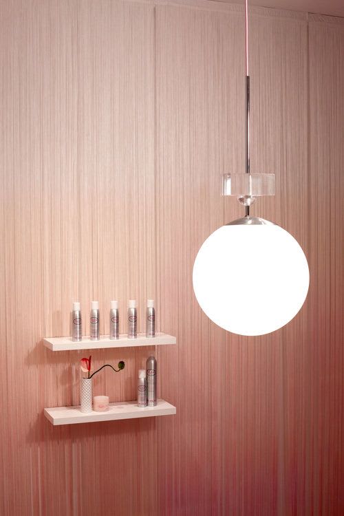 Custom Light Pendant | Pendants by Sergio Mannino Studio | Glam Seamless Hair Extensions Flagship Salon & Store in New York