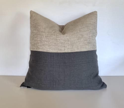 Silver Skies 22 x 22 Pillow | Sham in Linens & Bedding by OTTOMN