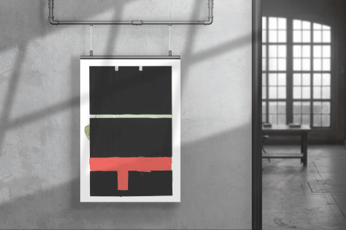 Black and Colours 3 | Paintings by cartissi