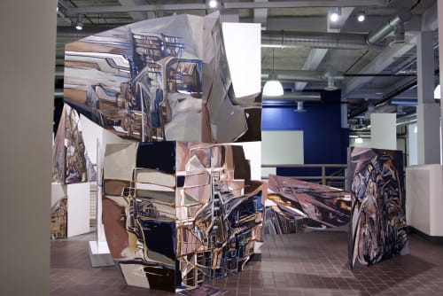 Inside Out | Paintings by Zahra Nazari Studios | Morris & Gwendolyn Cafritz in Washington