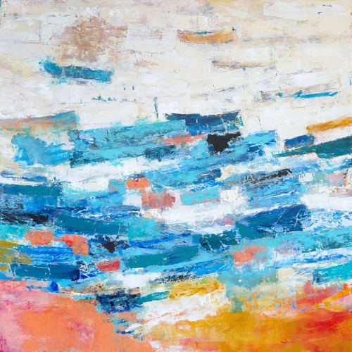 Adrift | Collage in Paintings by Adam Collier Noel