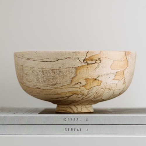Ira Wooden Bowl | Serving Bowl in Serveware by Pooja Pawaskar