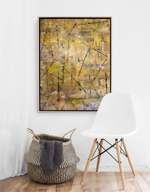 Cutting Edge | Paintings by Jill Krutick | Hampshire Country Club in Mamaroneck