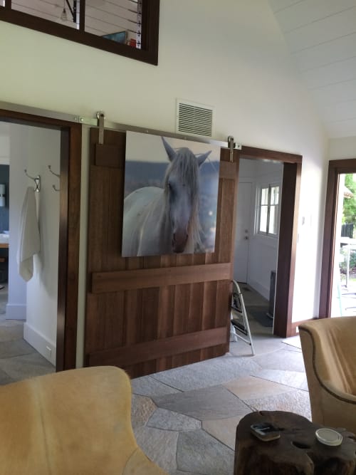 Encaustic and oil paintings, mixed media and photography | Oil And Acrylic Painting in Paintings by Andrea Bonfils