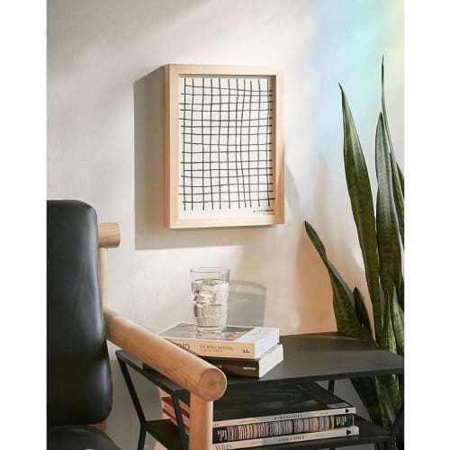 Plaid | Framed Textile | Tapestry in Wall Hangings by Little Korboose