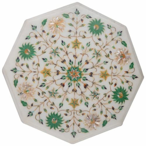white marble table, coffee table, end table, tabletop | Tables by Innovative Home Decors