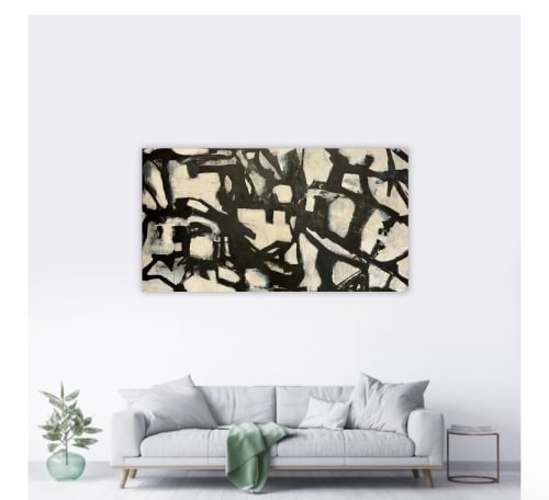 untitled abstract | Mixed Media by Niki J Sands