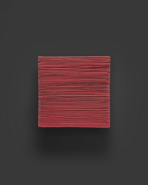 SHADOW — Crimson Study | SHADOW Collection | Wall Hangings by Sizmari