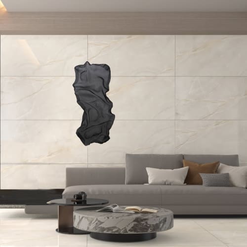 Steel Wire Mesh Wall Sculpture #15. | Sculptures by Anne Lindsay