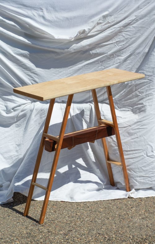 Tensegrity Comsole Table | Tables by Andrew J Studios