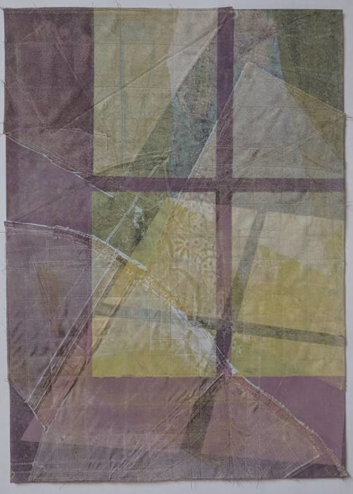 South Hero | Collage in Paintings by Susan Smereka