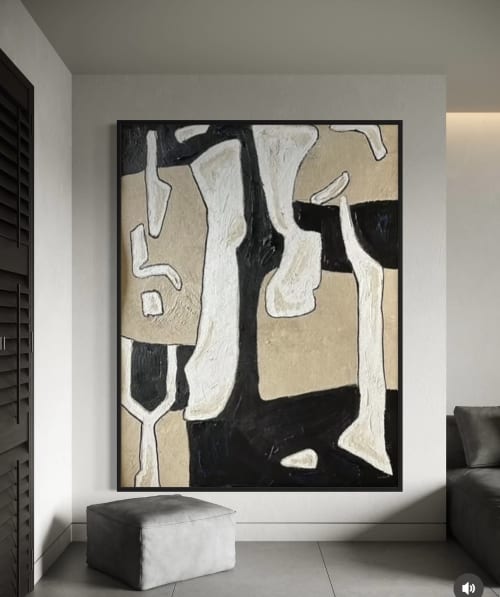 Wishbone | Oil And Acrylic Painting in Paintings by Monica Ord