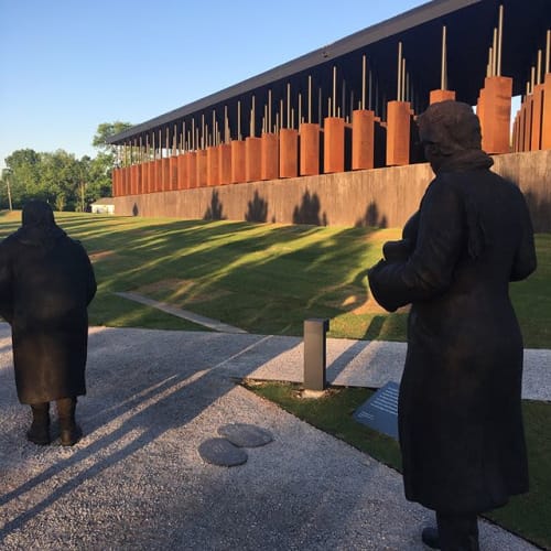 dana james king | Public Sculptures by Dana King Art | The National Memorial for Peace and Justice in Montgomery