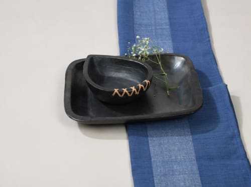 Longpi Pottery Dip Bowl - Dew | Dinnerware by ARTISAGA PRIVATE LIMITED