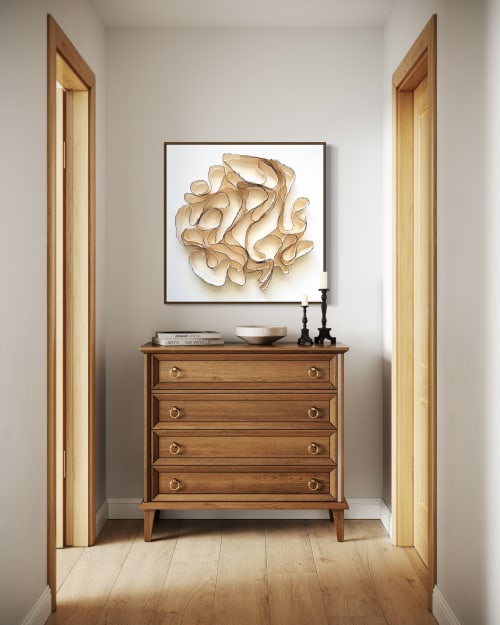 Textured Wall Art/3 Dimensional Art/Fiber Art | Wall Sculpture in Wall Hangings by Stef Shock