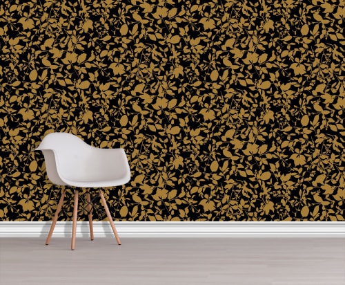 Backyard | Wallpaper in Wall Treatments by Jaclyn Mednicov