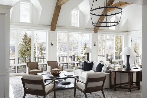 Chairs | Chairs by Holly Hunt | Private Residence, Aspen in Aspen
