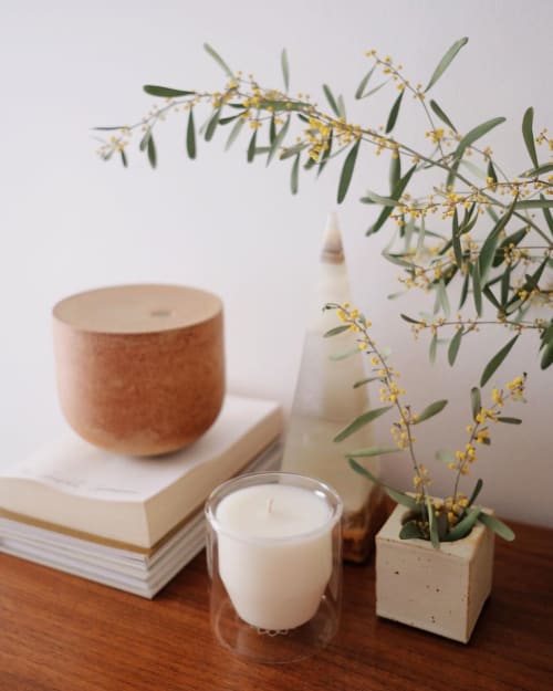Cypress-Scented Candle | Art & Wall Decor by YIELD | Kristine Claghorn's Home in Los Angeles