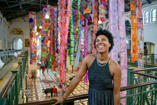 Monumental Sculpture | Sculptures by Maya Freelon | Smithsonian Arts and Industries Building in Washington