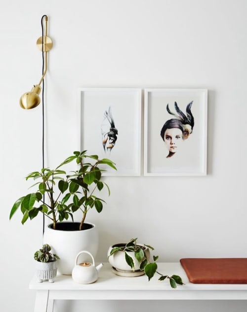 Feature in 'Plant Style' by Ivy Muse | Prints by Kareena Zerefos