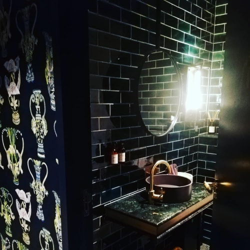 Green Tiles | Tiles by Akashic Tiles | Gorgeous George Hotel in Cape Town