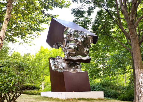 Formations | Public Sculptures by Rafail Georgiev - Raffò | Wuhu Sculpture Park in Wu Hu Shi
