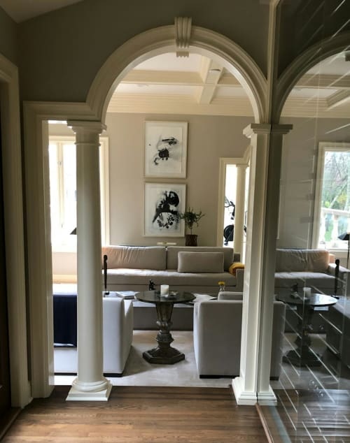 Install in Private Residence | Oil And Acrylic Painting in Paintings by Mel Rea7
