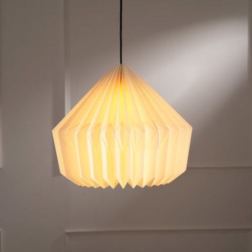 Canvas Origami Pendant | Pendants by FIG Living