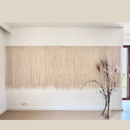 Extra Large Wall Art Macrame-Zorke 42 | Wall Hangings by Olivia Fiber Art