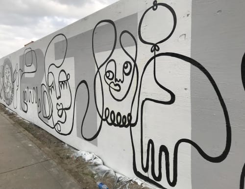 Exterior Mural | Murals by LILO on PAPER