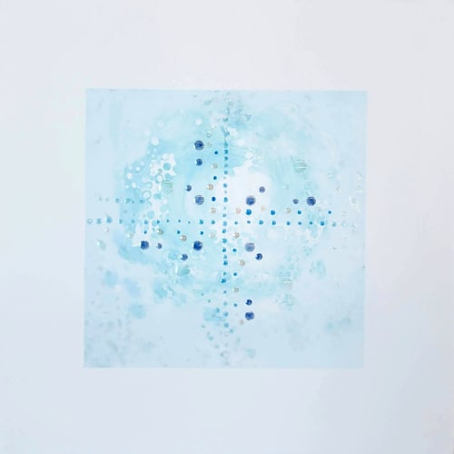 Thoughts of Friendship – Original Abstract Painting | Mixed Media in Paintings by Ava Bock Art