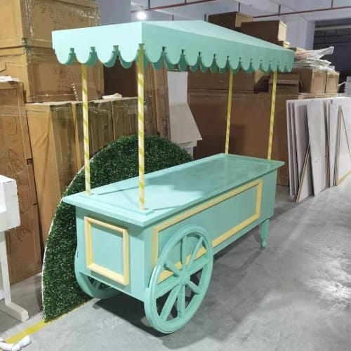 Pyramid Bonnet Cart | Storage by Son-ya Luch (Owner) SP Fabrication