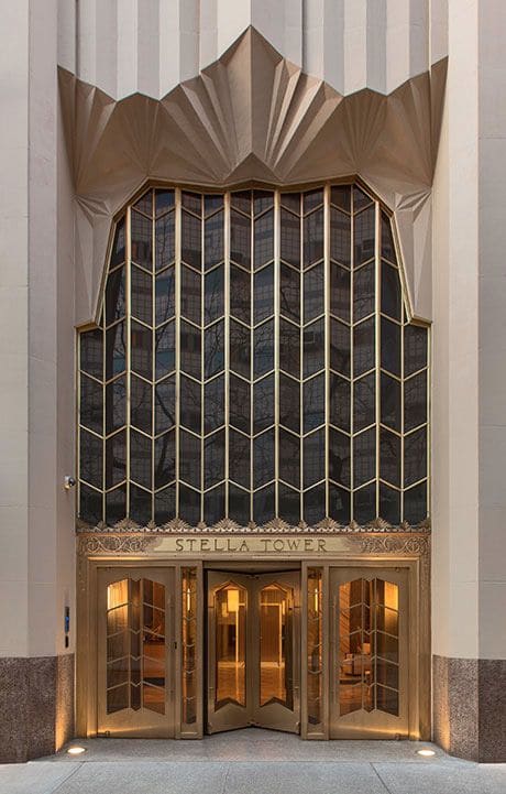 Stella Tower installation | Sculptures by Gregg LeFevre | Stella Tower - Luxury Residences in Hell's Kitchen in New York